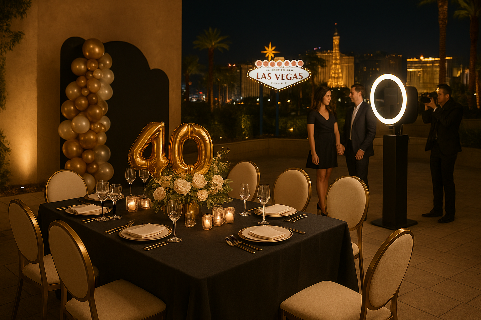 40th Birthday Party Rentals in Las Vegas: Celebrate in Style
