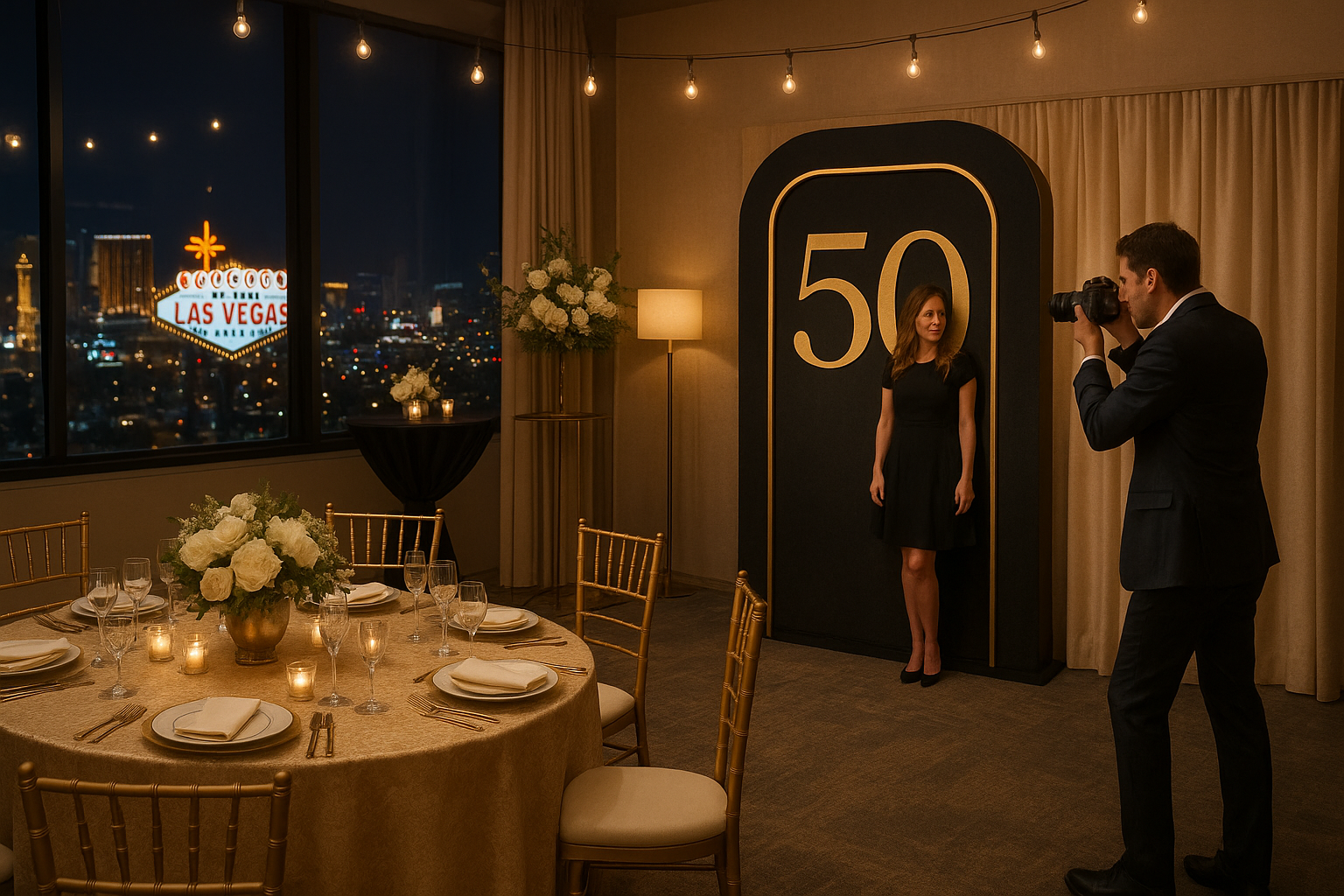 50th Birthday Party Rentals in Las Vegas: Celebrate in Style