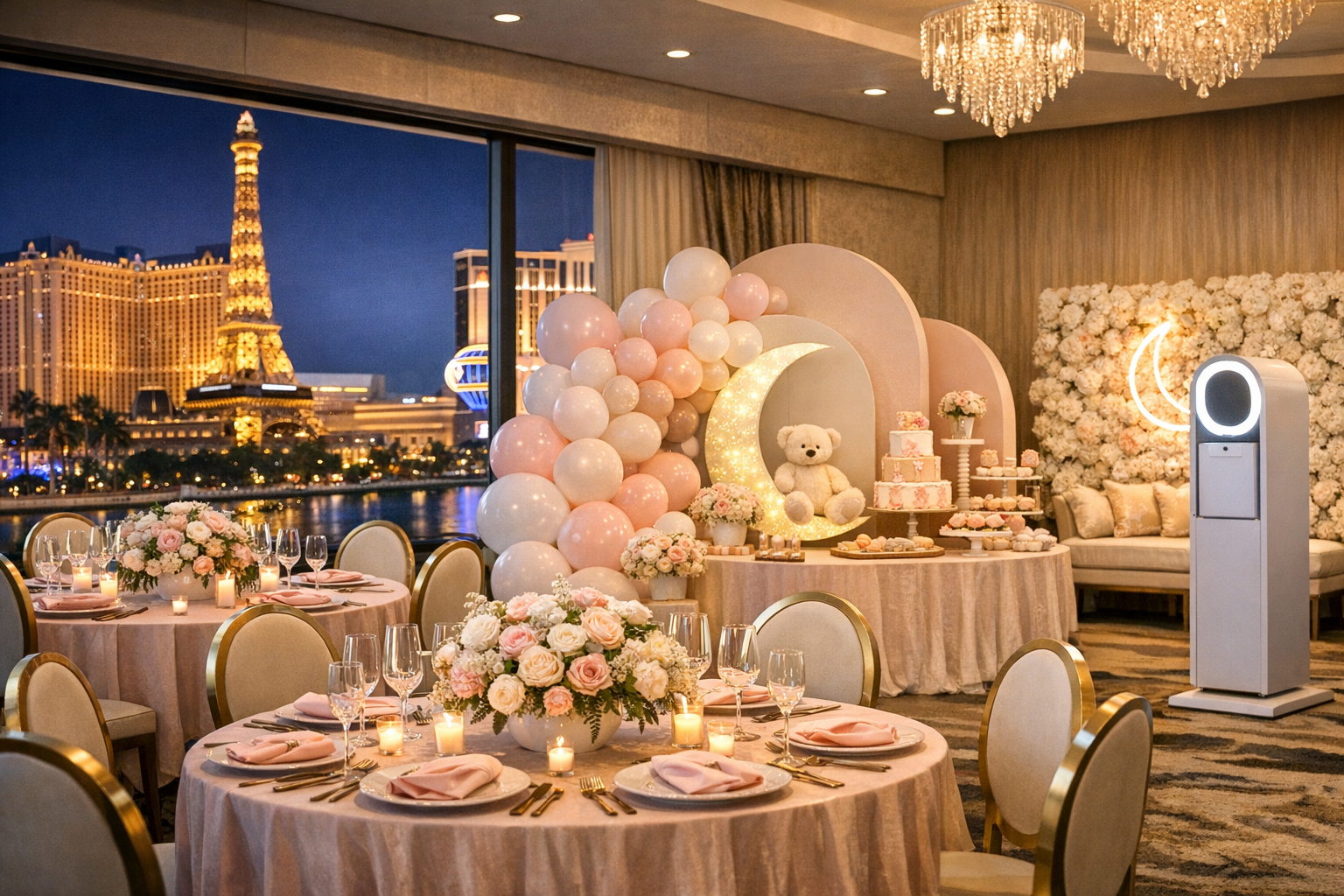 Baby Shower Rentals Las Vegas: Create a Stylish Celebration with Surreal Memories