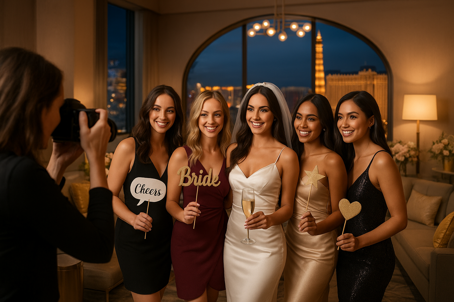 Bachelorette Party Photography in Las Vegas: How to Get Stunning, Fun, Shareable Shots