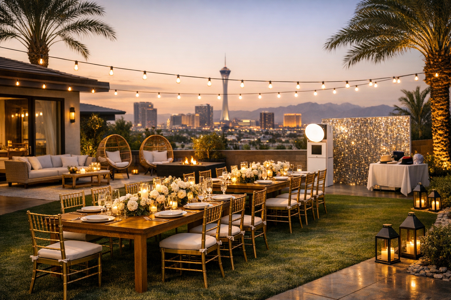 Backyard Party Rentals Las Vegas: Create a Stylish Celebration at Home