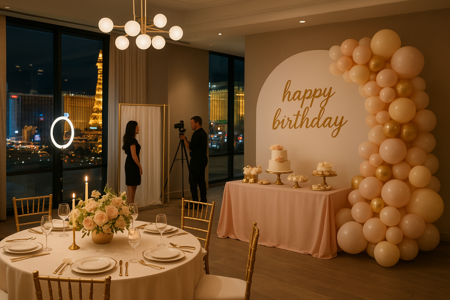 Birthday Decor Rentals in Las Vegas for Stylish Celebrations