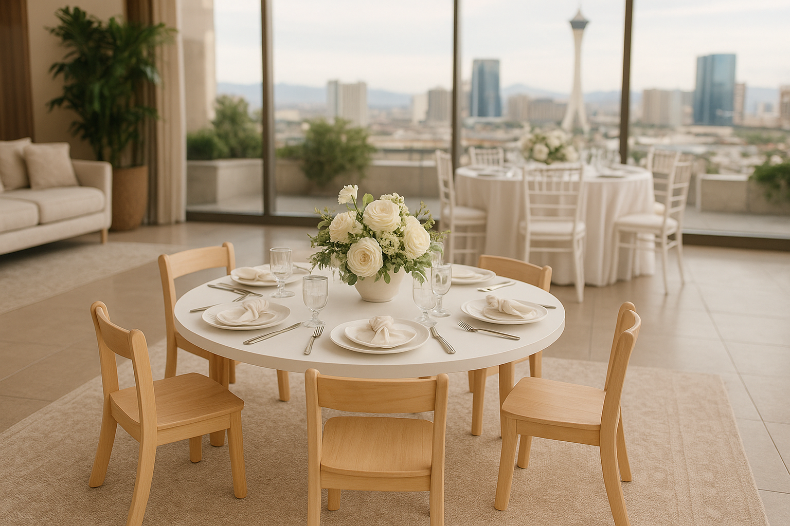 Kids Table and Chair Rentals in Las Vegas for Seamless Events
