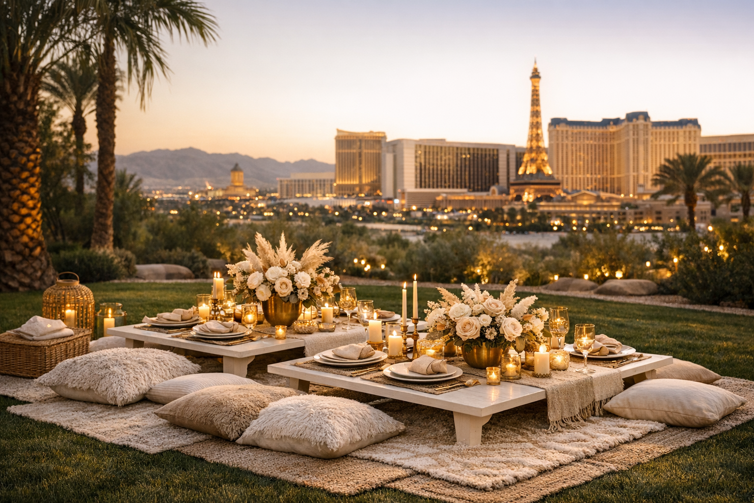 Luxury Picnic Setup Las Vegas for Elegant Private Events