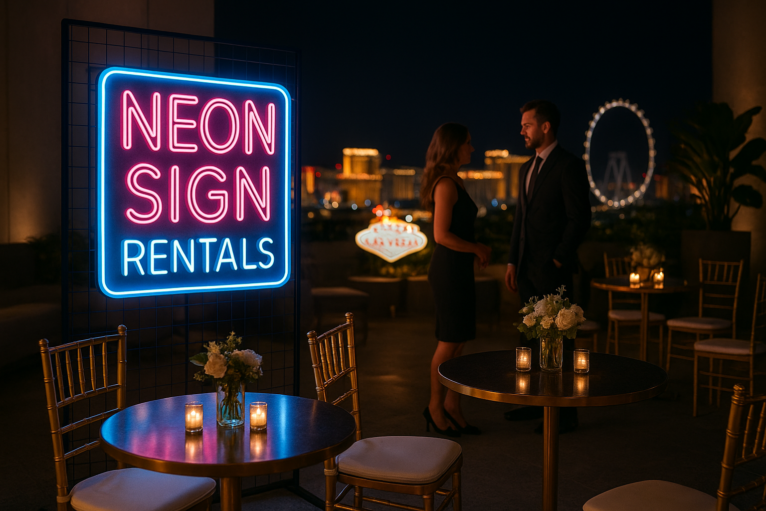 Neon Sign Rentals in Las Vegas for Events That Stand Out
