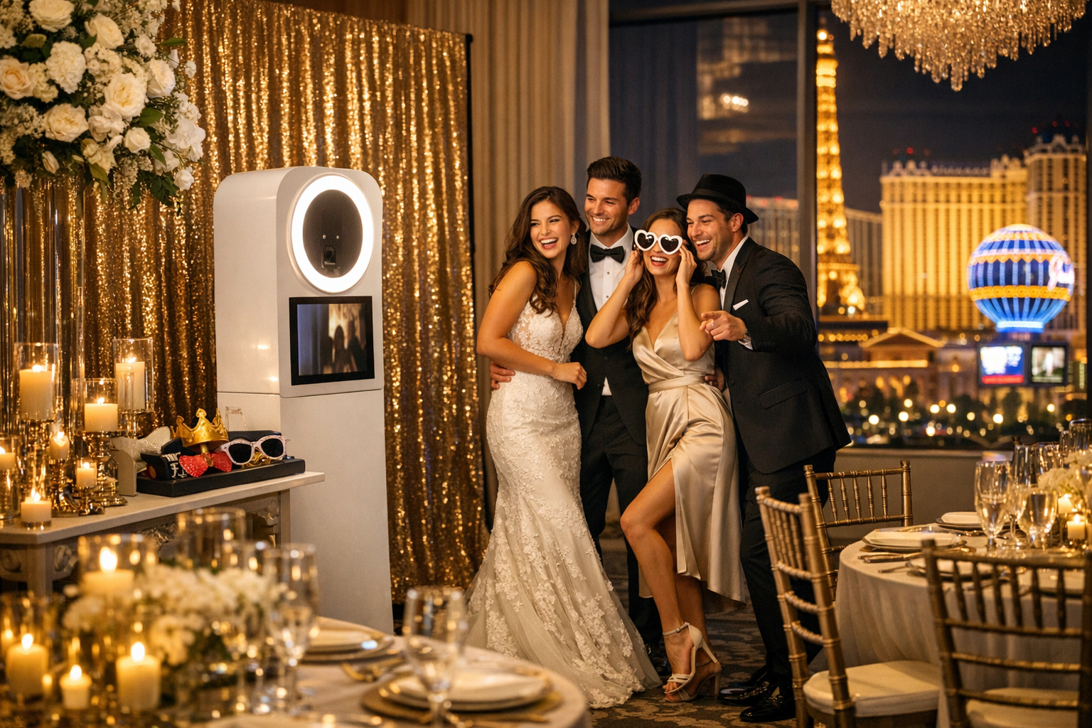 Why a Photo Booth for Weddings in Las Vegas Makes Every Reception Better