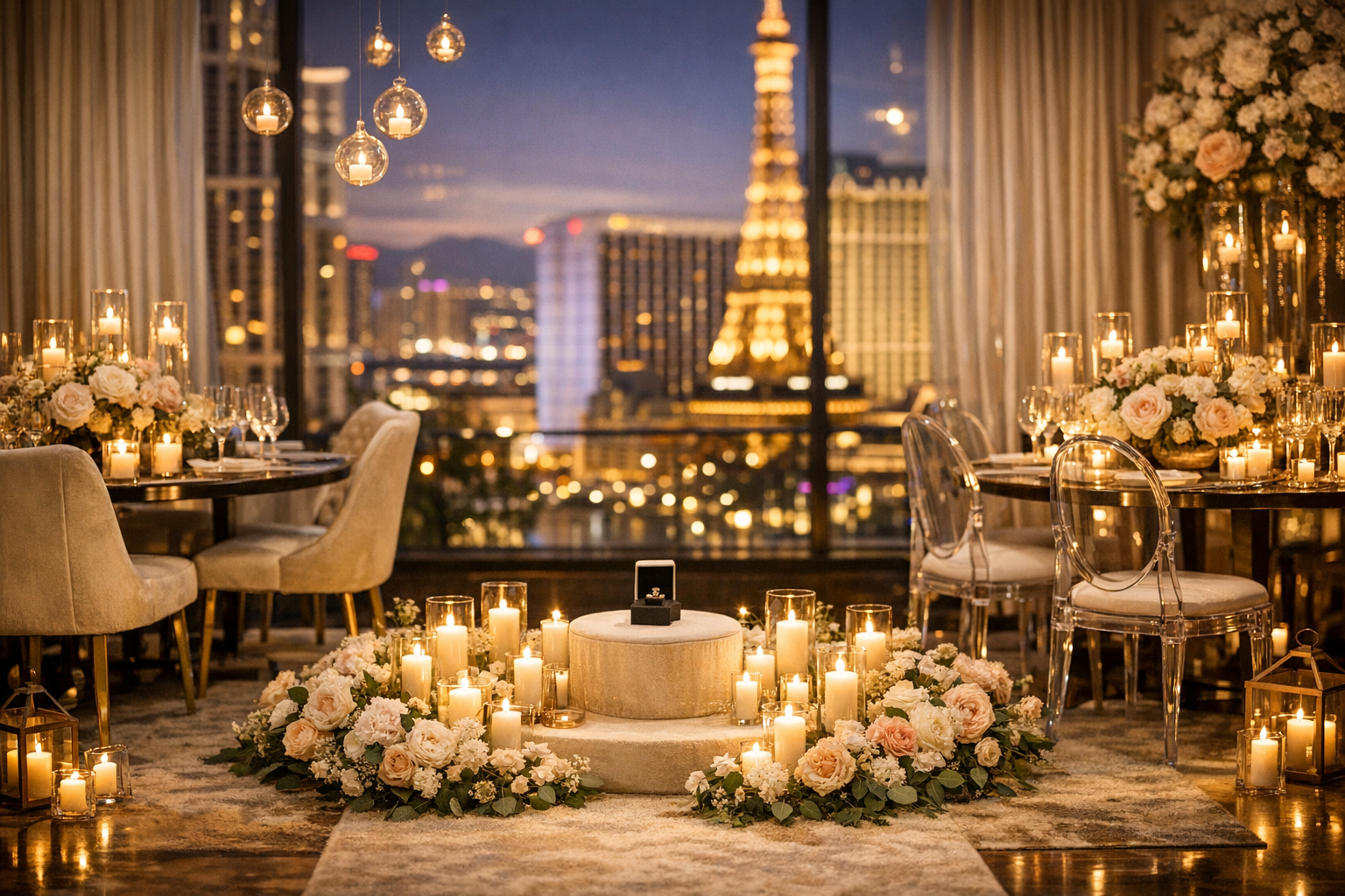 Proposal Setup Las Vegas: Romantic Event Design Ideas That Make the Moment Unforgettable