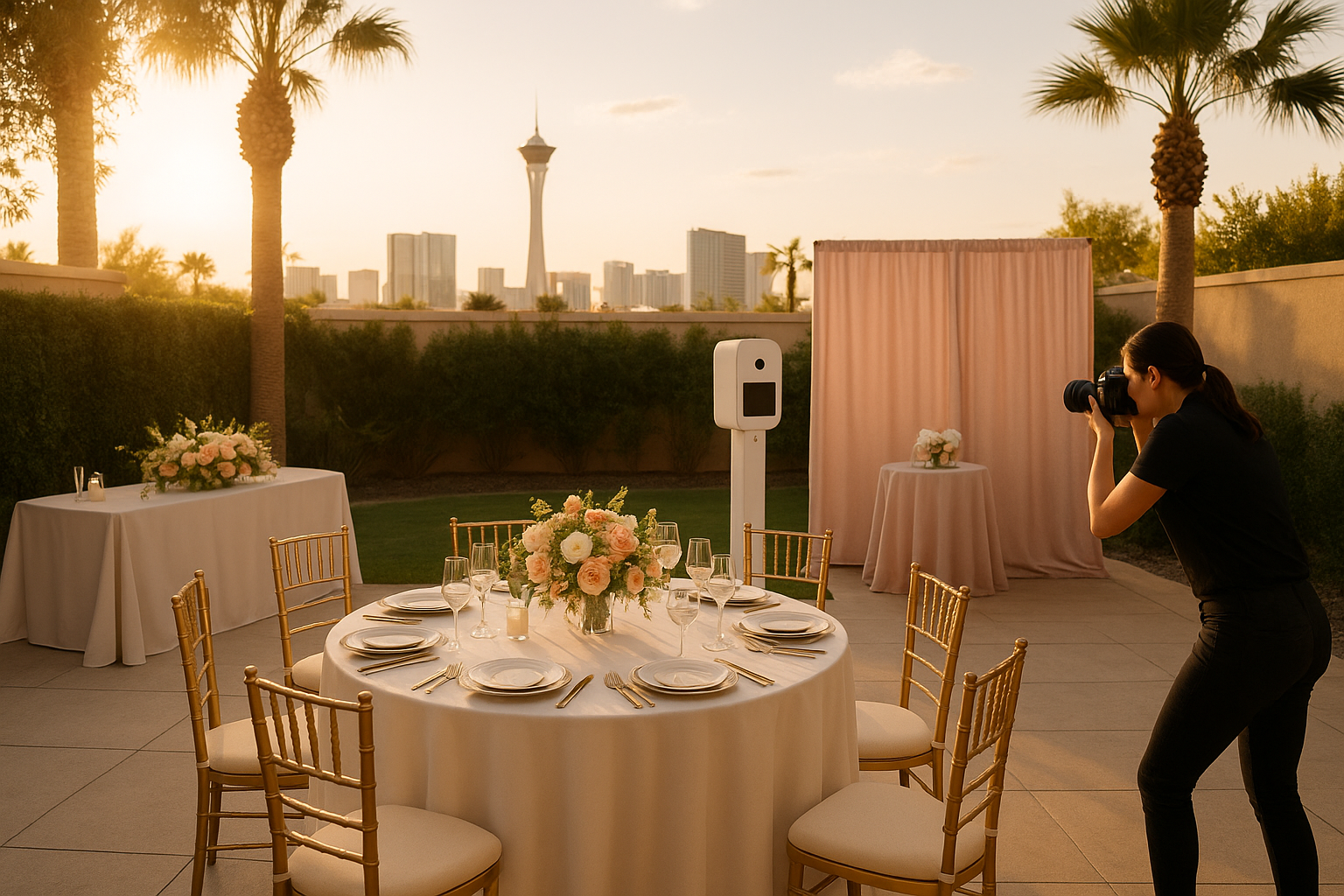 Small Event Planning in Las Vegas: Rentals, Setup, and Photos