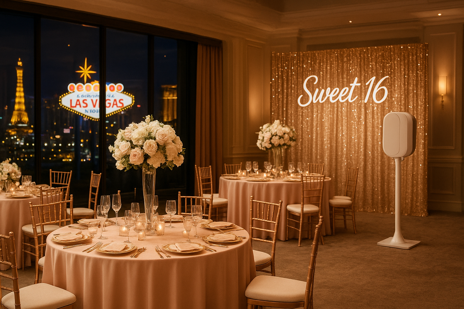 Sweet 16 Decor Rentals in Las Vegas for a Stunning Celebration